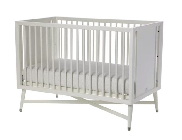 Mid-Century 3-in-1 Convertible Crib in White - Image 5