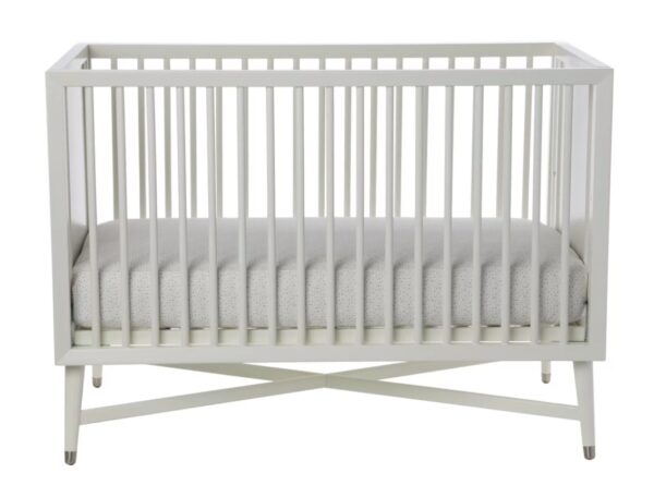 Mid-Century 3-in-1 Convertible Crib in White - Image 4