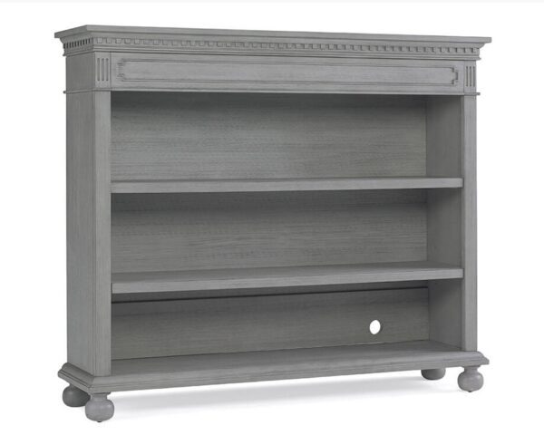 Dolce Babi Naples Curved Upholstered Crib in Nantucket Grey - Image 7