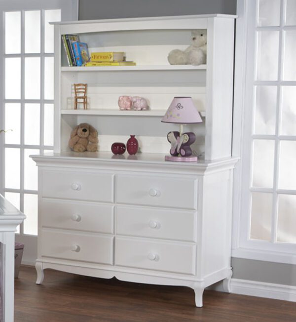 Nova Double Dresser in White