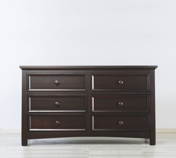 SILVA Serena Double Dresser (White, Flint, Cherry) - Image 3