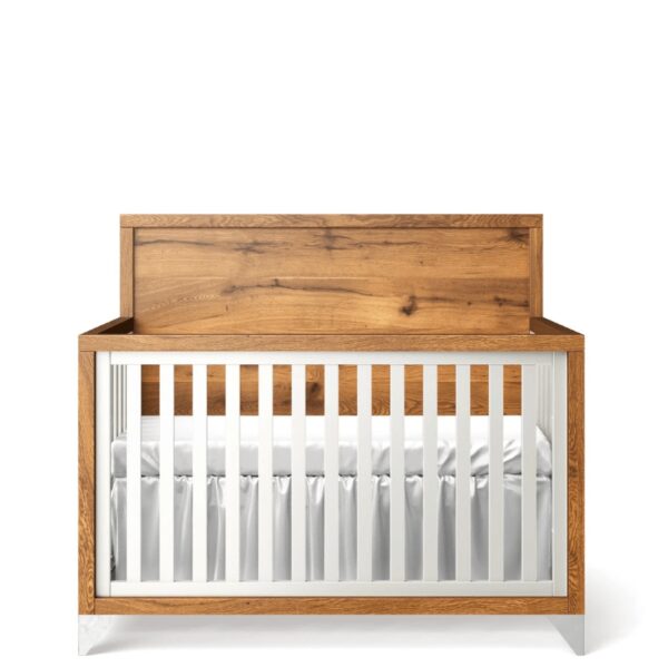Romina Pandora Convertible Crib Oak Panel - Image 2