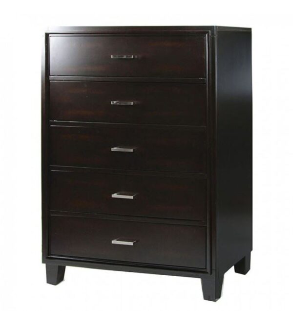 Rico Chest of Drawers (Espresso, Brown Cherry, White & Gray) - Image 3