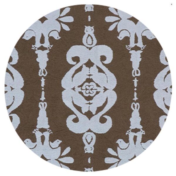 Baby Damask Baby Blue Rug - Image 3