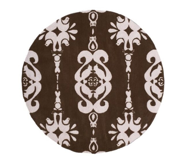 Baby Damask Soft Pink Rug - Image 3