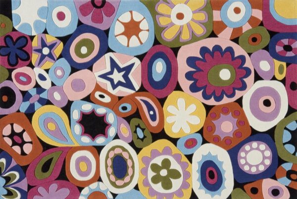 Mille Fleur Multi Kids Rug