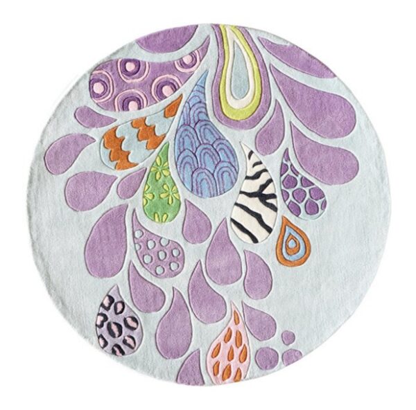 Funky Paisley Kids Rug - Image 3