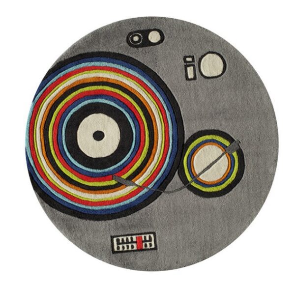 Grey DJ Kids Rug - Image 3