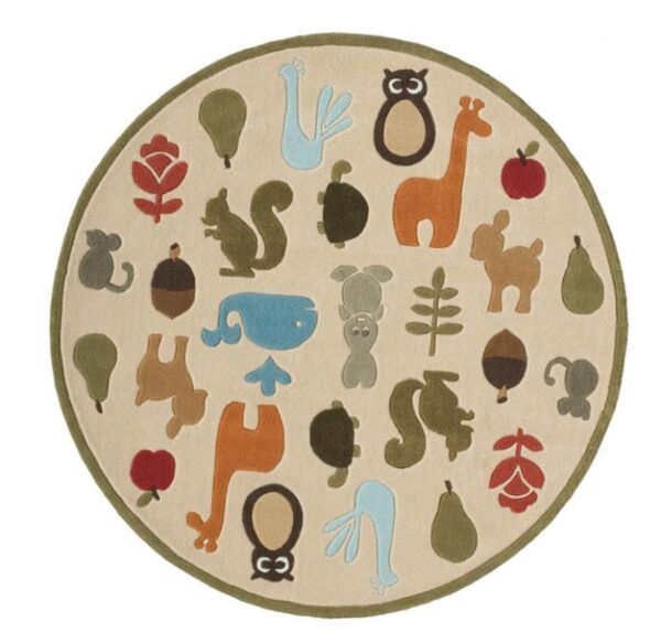 Critters Ivory Kids Rug - Image 3
