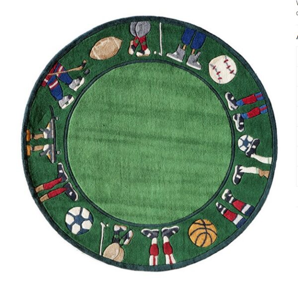 Grass Sports Kids Rug - Image 3