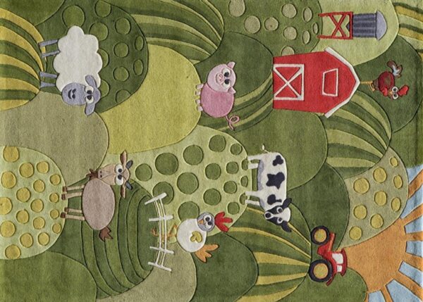 Farm Land Kids Rug