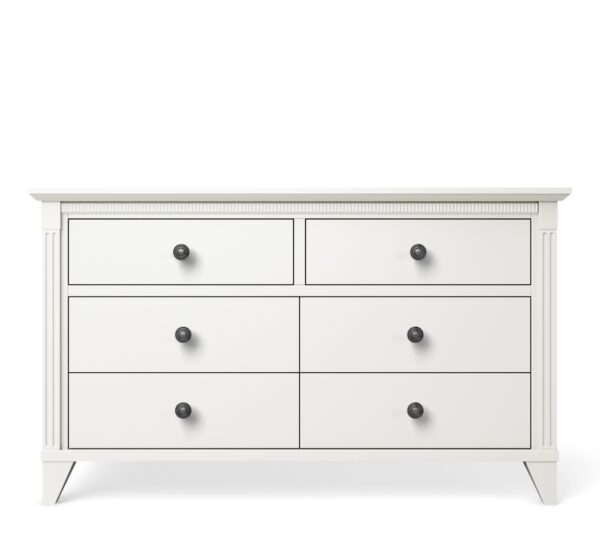 SILVA Edison Double Dresser (Flint, White, Cappuccino) - Image 2