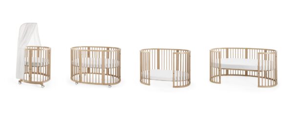 Stokke Sleepi Mini (White, Natural, Hazy Grey, Mint Green) - Image 8