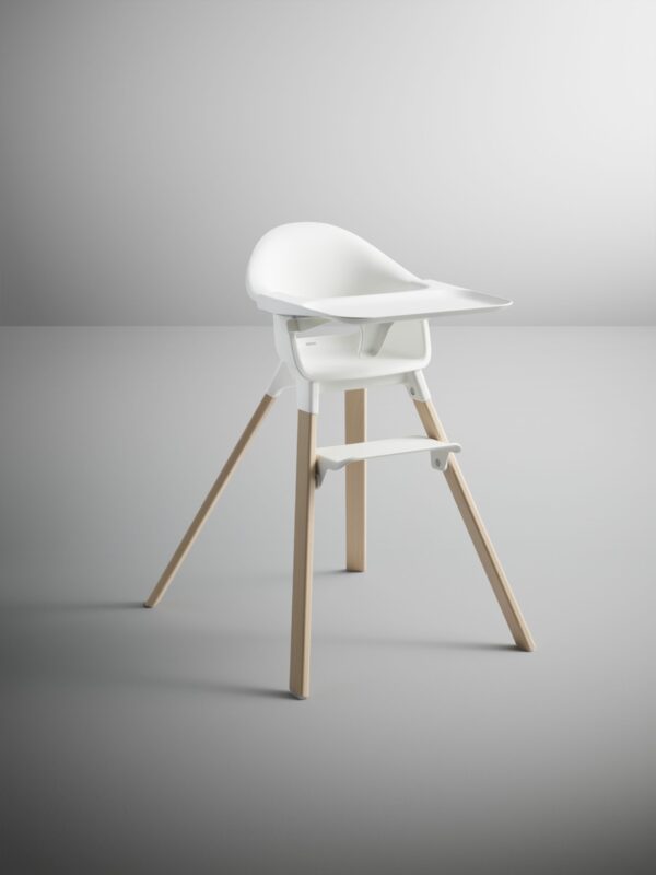Stokke Clikk High Chair (Cloud Grey, White, Clover Green, Sunny Coral)