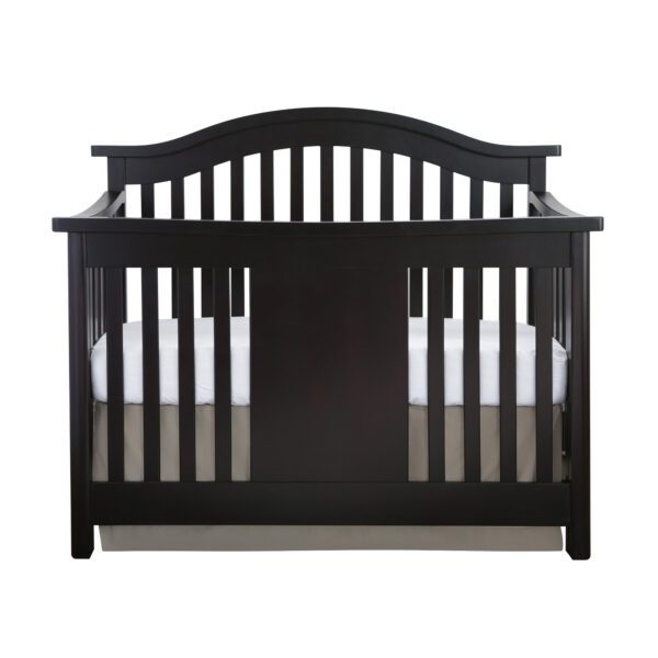 Baby Appleseed Stratford Convertible Crib (Pure White, Espresso, Morning Mist & Moon Grey) - Image 3