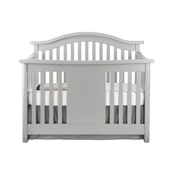 Baby Appleseed Stratford Convertible Crib (Pure White, Espresso, Morning Mist & Moon Grey) - Image 4