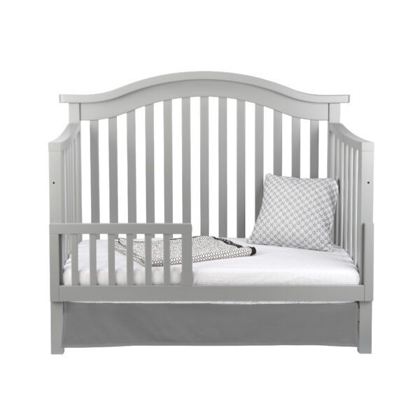 Baby Appleseed Stratford Convertible Crib (Pure White, Espresso, Morning Mist & Moon Grey) - Image 5