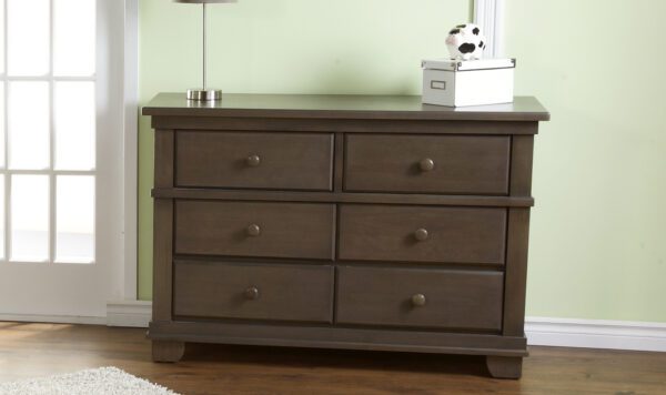 Toro Double Dresser (Distressed Granite, Mocacchino, Slate, Stone and White) - Image 2