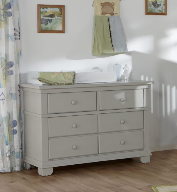 Toro Double Dresser (Distressed Granite, Mocacchino, Slate, Stone and White) - Image 3