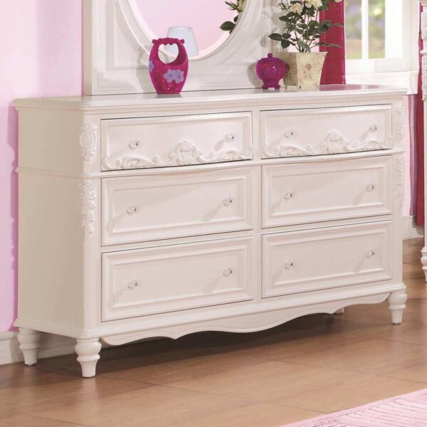 Crystal Collection 7 Drawer Dresser