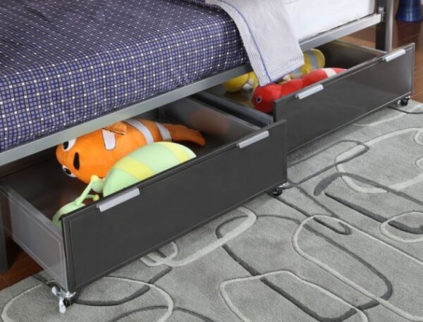 Clayton Twin/Futon Metal Bunk Bed - Image 2