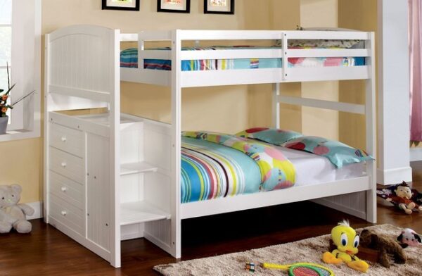 Penzel Twin/Full Bunk Bed w/Stairs - Image 2