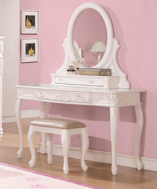 Crystal Collection Vanity Desk