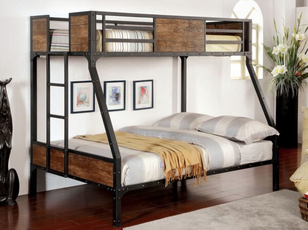 Industrial Twin/Full Metal Bunk