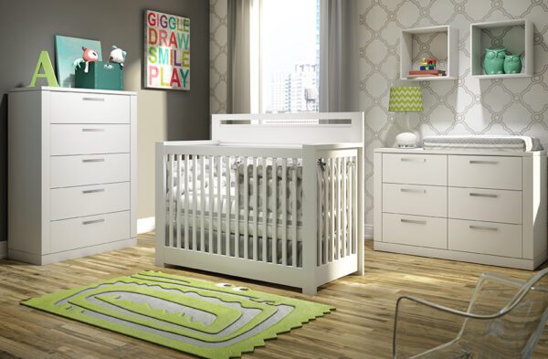 NEST Juvenile Milano “5-in-1” Convertible Crib