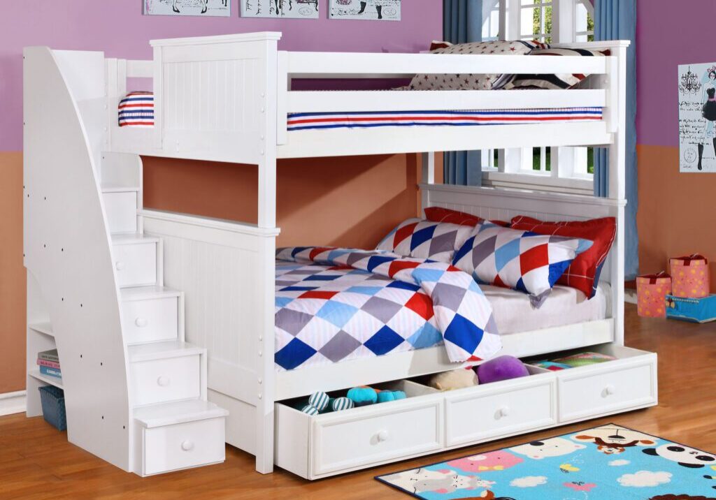 Beadboard-Full-over-Full-Bunk-Bed-with-Stairs-Trundle-and-Modesty-Panel-White