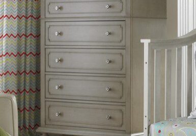 Dolce-Babi-Naples-5-Drawer-Chest-in-Grey-Satin