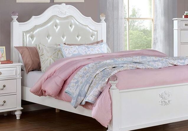 Elvina-Twin-Size-Tufted-Bed