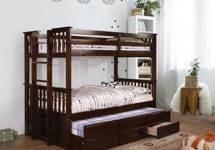 Harvard-Twin-over-Twin-Bunk-Bed-with-Trundle-and-2-Drawers-in-Dark-Walnut