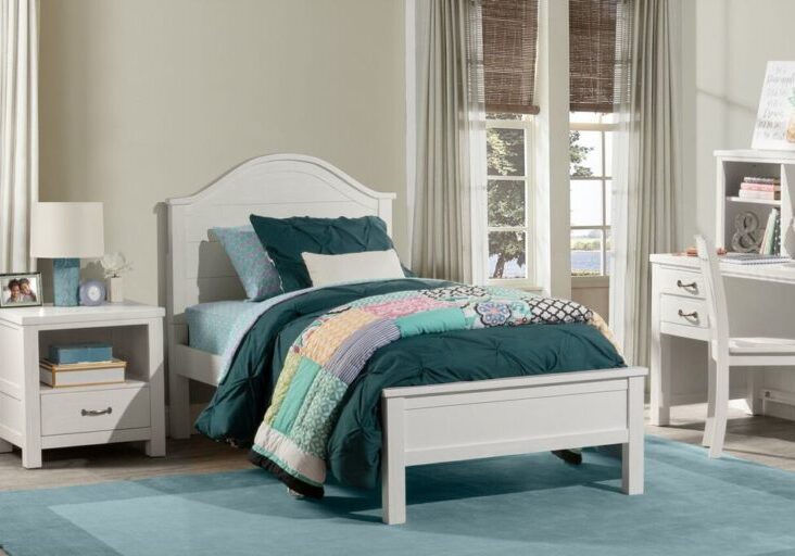 Kenwood-Curved-Top-Bed-in-Distressed-White-768x512
