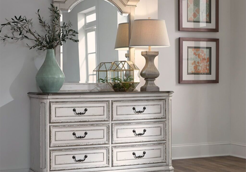 Le-Grand-6-Drawer-Dresser-with-Mirror-in-Antique-White