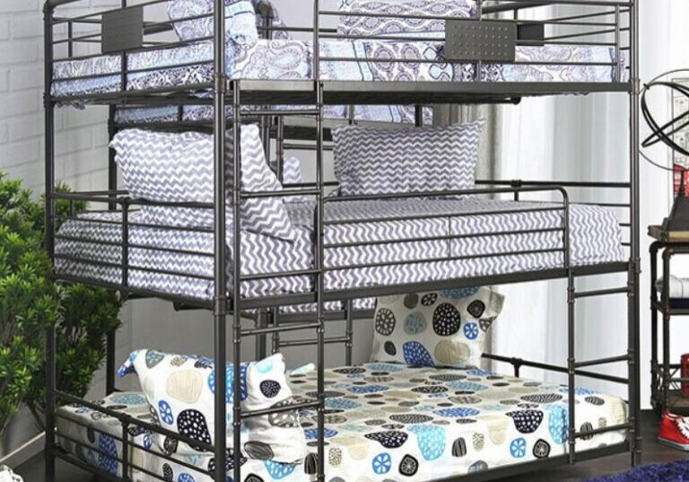 London-Industrial-Triple-Bunk-Bed-in-San-Black-and-Light-Copper-768x769