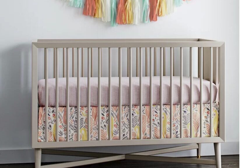 Mid-Century-3-in-1-Convertible-Crib-in-French-Grey-Room-Photo