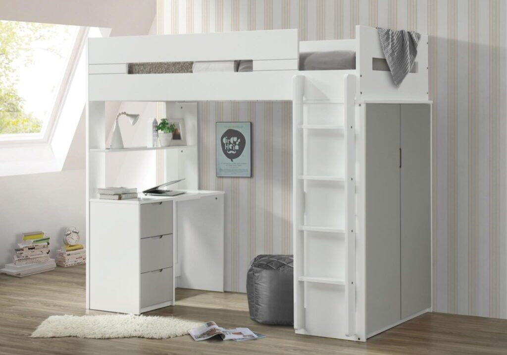 Neri-Twin-Size-Loft-Bed-in-White-in-Gray