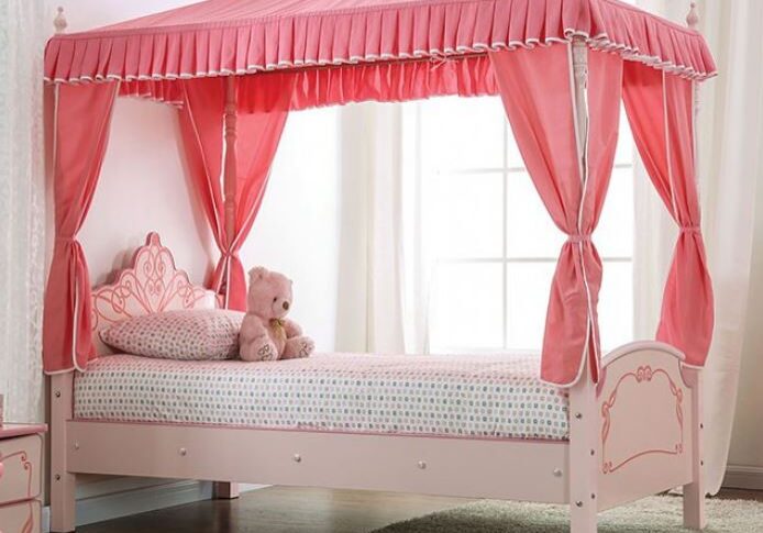 Princess-Canopy-Twin-Size-Bed