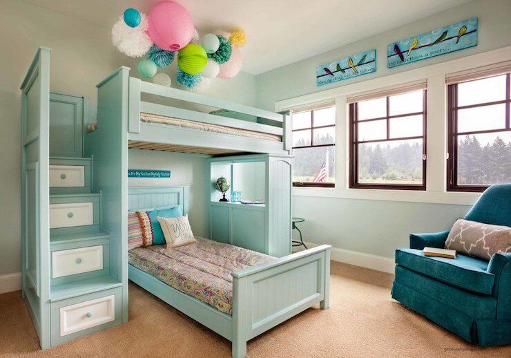 Stair-Loft-With-Bottom-Bed