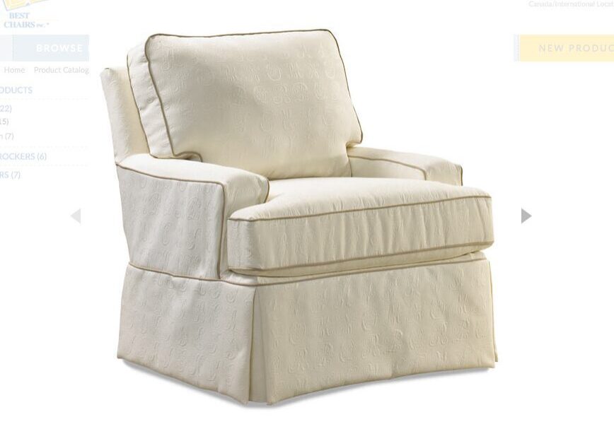 Tiffany Swivel Glider