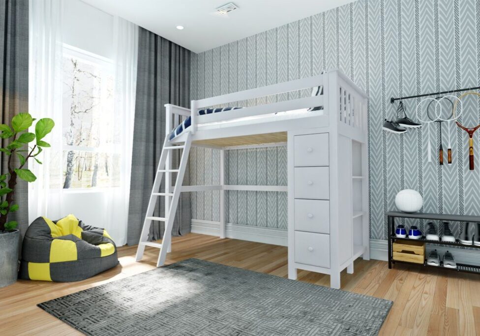 jackpot-edinburgh-loft-bed-white